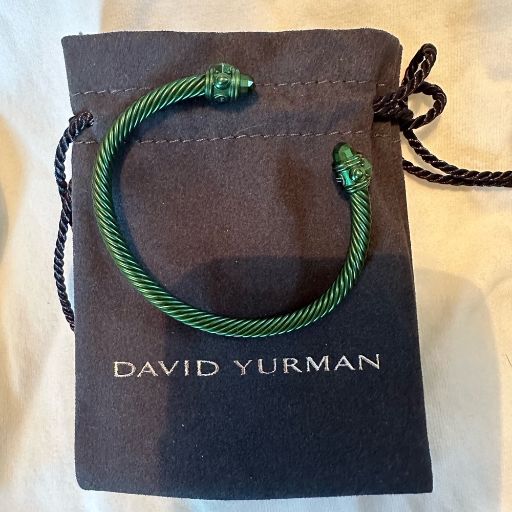 EUC David Yurman Renaissance Classic Cable Bracelet Size M